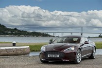 The 2015 Aston Martin Rapide S is also available in DIvine Red